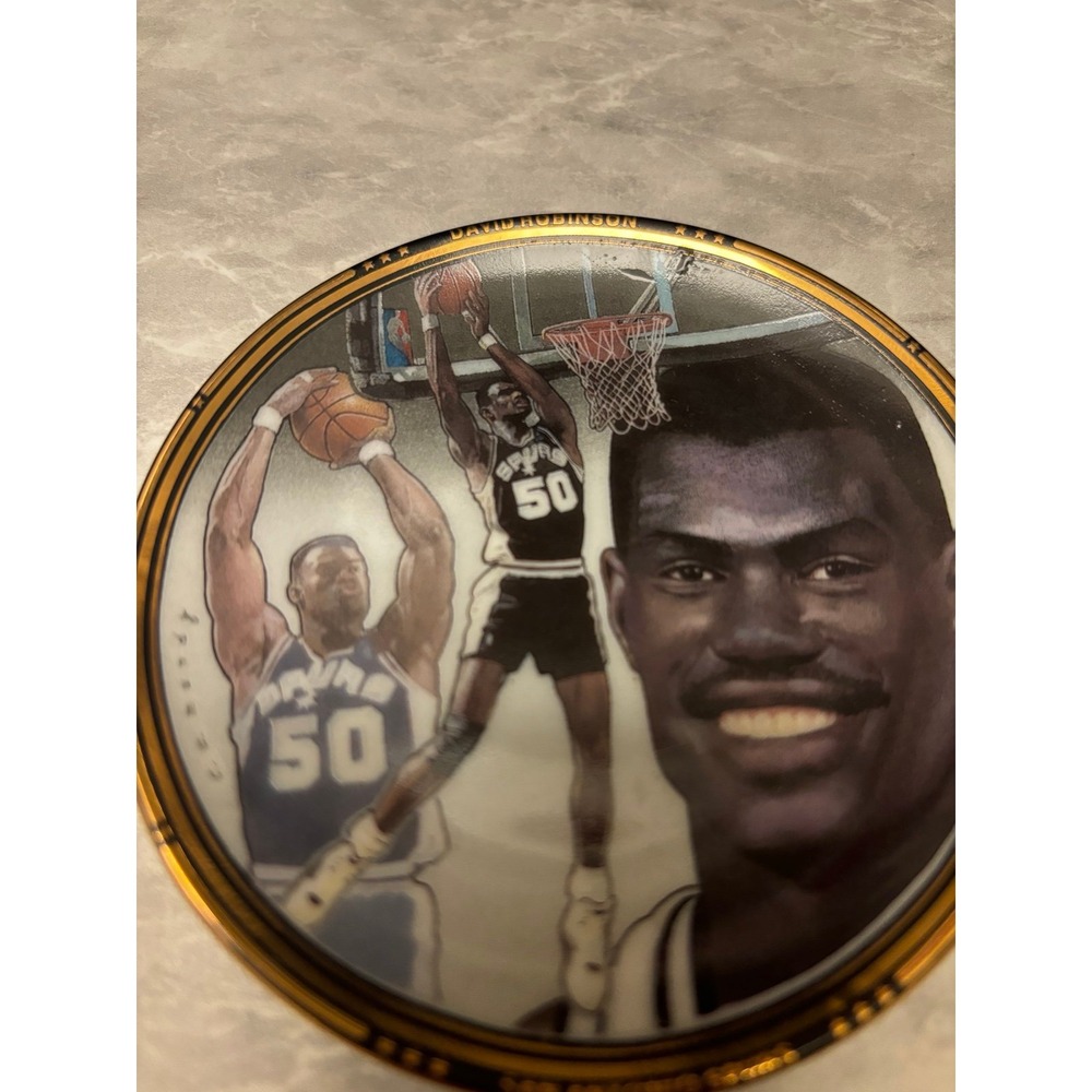David Robinson Sports Impressions Collector Plate